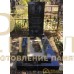 Памятник из гранита "Прямоугольный стандарт - два портрета" — ritualum.ru