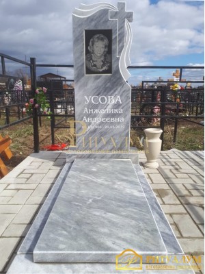 Памятник из мрамора стандарт 53 — ritualum.ru