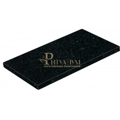 Надгробная плита из гранита 100х50х5 — ritualum.ru